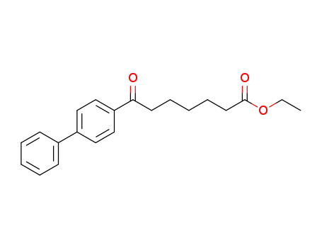 Molecular Structure of 147862-41-7 (ETHYL 7-(4-BIPHENYL)-7-OXOHEPTANOATE)