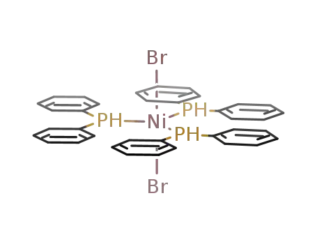 Molecular Structure of 38199-79-0 ({NiBr<sub>2</sub>(Diphenylphosphin)3})