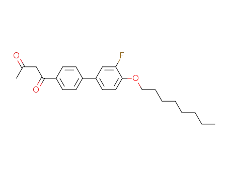 1-[3'-fluoro-4'-(octyloxy)[1,1'-biphenyl]-4-yl]-1,3-butanedione