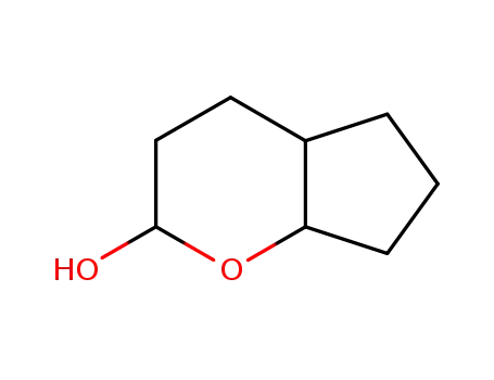 Molecular Structure of 115821-40-4 (Octahydro-cyclopenta[b]pyran-2-ol)