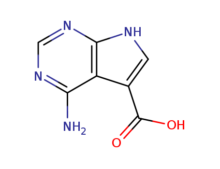 4-amino-7H-pyrrolo[2,3-d]pyrimidine-5-carboxylic acid 1488-48-8