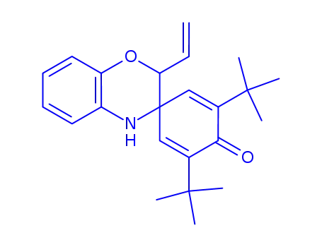 2',6'-ditert-butyl-2-vinyl-3,4-dihydro-1'-oxospiro[2H-1,4-benzoxazine-3,4'-[2,5]cyclohexadien]