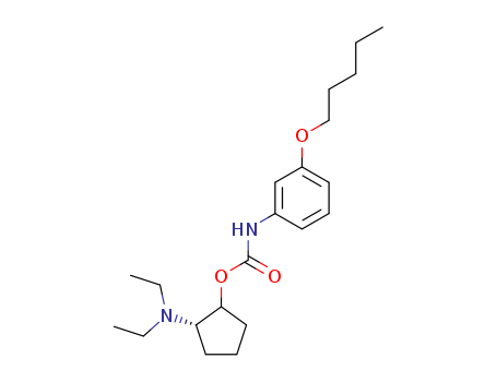 (2-DIETHYLAMINOCYCLOPENTYL) N-(3-PENTOXYPHENYL)CARBAMATECAS