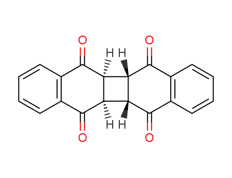 Molecular Structure of 14734-19-1 (Dibenzo[b,h]biphenylene-5,6,11,12-tetrone, 5a,5b,11a,11b-tetrahydro-,  (5aalpha,5bbeta,11abeta,11balpha)-)