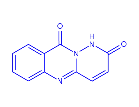 Molecular Structure of 148148-00-9 (1H-pyridazino[6,1-b]quinazoline-2,10-dione)