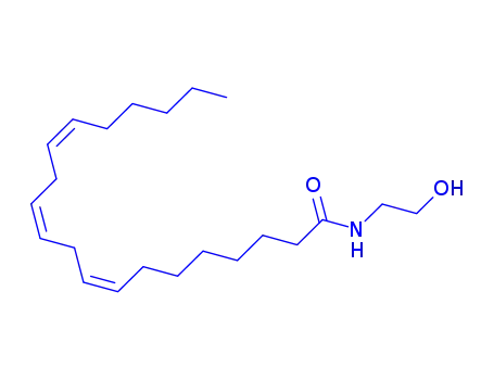 Molecular Structure of 150314-34-4 (DIHOMO-GAMMA-LINOLENYLETHANOLAMIDE)
