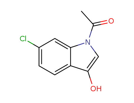 Ethanone, 1-(6-chloro-3-hydroxy-1H-indol-1-yl)-