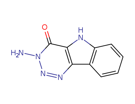 3-AMINO-5H-1,2,3-TRIAZIN(5,4B)INDOL-4-ONE