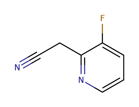 2-(3-fluoropyridin-2-yl)acetonitrile