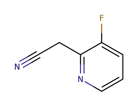 Molecular Structure of 149488-78-8 (2-Pyridineacetonitrile,3-fluoro-(9CI))