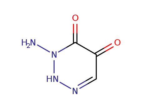 Molecular Structure of 150711-09-4 (1,2,3-Triazine-4,5-dione,3-amino-2,3-dihydro-(9CI))
