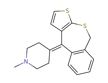 Molecular Structure of 15053-99-3 (Pipethiadene)