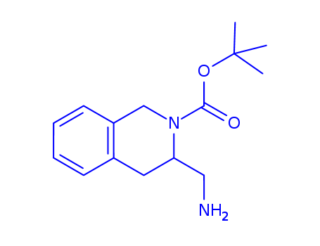2(1H)-Isoquinolinecarboxylicacid, 3-(aminomethyl)-3,4-dihydro-, 1,1-dimethylethyl ester