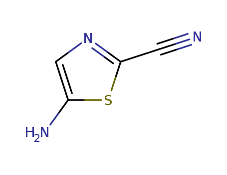 2-Thiazolecarbonitrile,  5-amino-