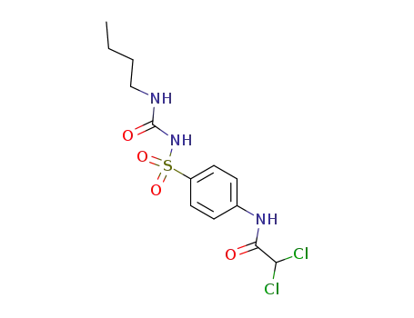 N-{4-[(butylcarbamoyl)sulfamoyl]phenyl}-2,2-dichloroacetamide