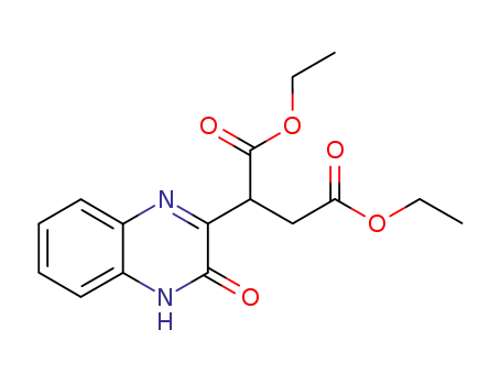diethyl 2-(3-oxo-3,4-dihydroquinoxalin-2-yl)butanedioate