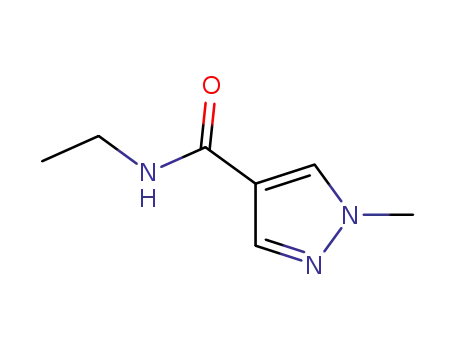 Molecular Structure of 150108-77-3 (1H-Pyrazole-4-carboxamide,N-ethyl-1-methyl-(9CI))
