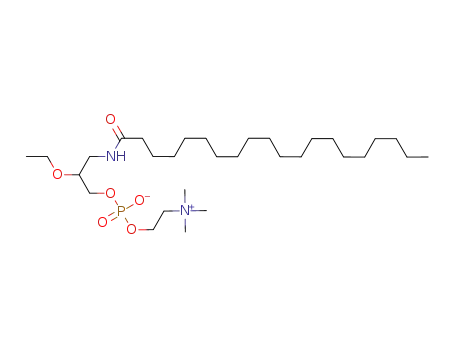 Molecular Structure of 149576-20-5 (2-ethoxy-3-(icosanoylamino)propyl 2-(trimethylammonio)ethyl phosphate)