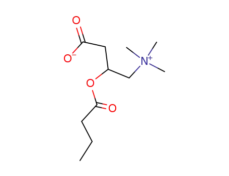 Molecular Structure of 1492-26-8 (Butyroyl carnitine)