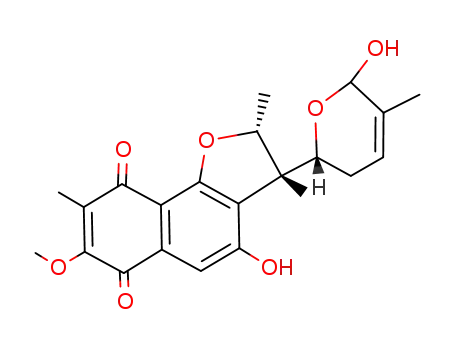 Molecular Structure of 134985-02-7 (furaquinocin G)