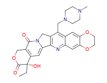 Molecular Structure of 149882-10-0 (Lurtotecan)