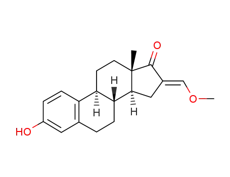 Molecular Structure of 150585-09-4 (16-methoxymethylene estrone)