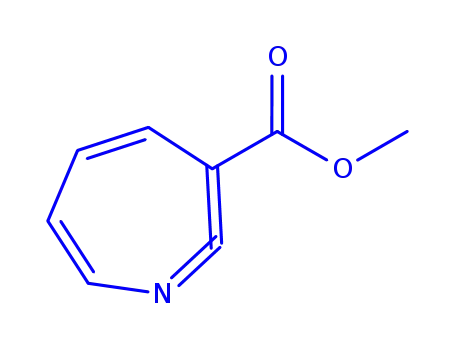Molecular Structure of 150205-61-1 (Azacyclohepta-1,2,4,6-tetraene-3-carboxylicacid,methylester(9CI))