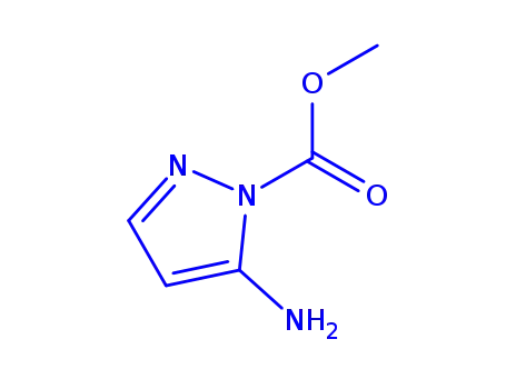 1H- 피라 졸 -1- 카르 복실 산, 5- 아미노 -, 메틸 에스테르 (9CI)