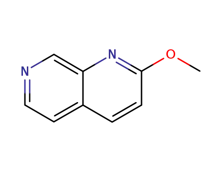 Molecular Structure of 35170-90-2 (2-METHOXY-1,7-NAPHTHYRIDINE)