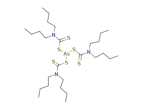 Molecular Structure of 14907-95-0 (N,N,6-tributyl-3-[(dibutylcarbamothioyl)sulfanyl]-1,5-dithioxo-2,4-dithia-6-aza-3-arsadecan-1-amine)