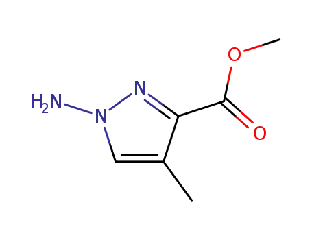 1H-Pyrazole-3-carboxylicacid,1-amino-4-methyl-,methylester(9CI)