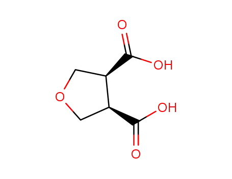 Molecular Structure of 149429-49-2 (3,4-Furandicarboxylicacid,tetrahydro-,cis-(9CI))