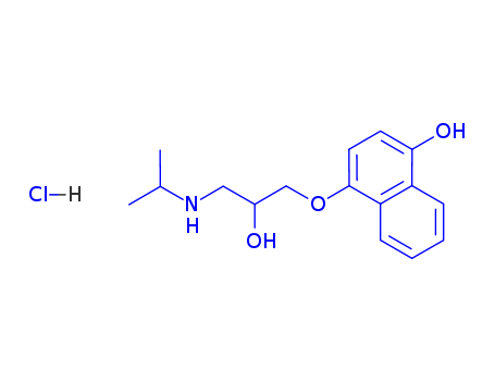 (S)-4-Hydroxy Propranolol Hydrochloride