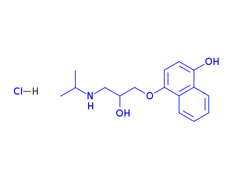 (-)-하이드록시프로프라놀롤 염산염