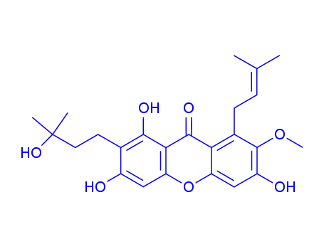 Molecular Structure of 149155-01-1 (Cratoxylone)