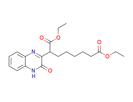 Molecular Structure of 1501-36-6 (diethyl 2-(3-oxo-3,4-dihydroquinoxalin-2-yl)octanedioate)