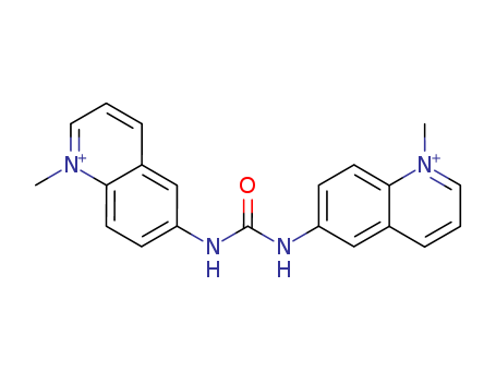 1,3-bis(1-methylquinolin-1-ium-6-yl)urea
