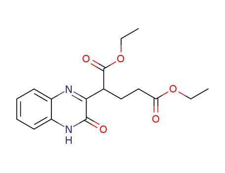 Molecular Structure of 1501-73-1 (diethyl 2-(3-oxo-3,4-dihydroquinoxalin-2-yl)pentanedioate)