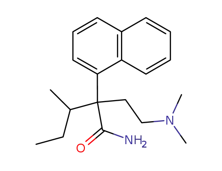α-[2-(ジメチルアミノ)エチル]-α-(1-メチルプロピル)-1-ナフタレンアセトアミド