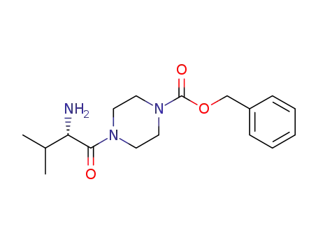 4-((S)-2-amino-3-methyl-butyryl)-piperazine-1-carboxylic acid benzyl ester