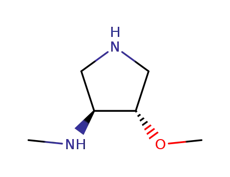 3-피롤리딘아민,4-메톡시-N-메틸-,(3S-cis)-(9CI)