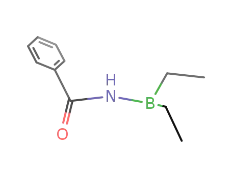 Molecular Structure of 150465-95-5 (Benzamide,  N-(diethylboryl)-  (9CI))
