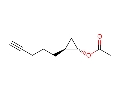 acetic acid (1S,2S)-2-pent-4-ynylcyclopropyl ester