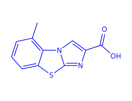 Molecular Structure of 149210-18-4 (5-METHYLIMIDAZO[2,1-B]BENZOTHIAZOLE-2-CARBOXYLIC ACID)