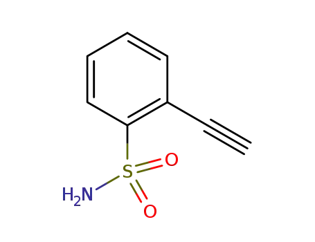 Molecular Structure of 149364-67-0 (Benzenesulfonamide, 2-ethynyl- (9CI))