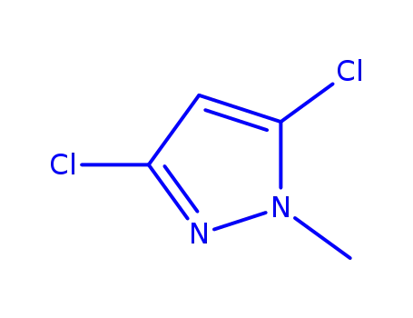 Molecular Structure of 150311-67-4 (1H-Pyrazole,3,5-dichloro-1-methyl-(9CI))