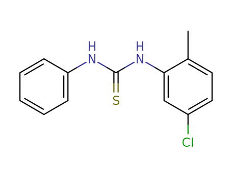Thiourea,N-(5-chloro-2-methylphenyl)-N'-phenyl- cas  13528-18-2