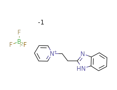 1-<2-(1H-benzimidazol-2-yl)ethyl>pyridinium tetrafluoroborate