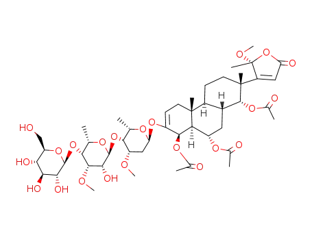 Molecular Structure of 135247-45-9 (tylophoroside)