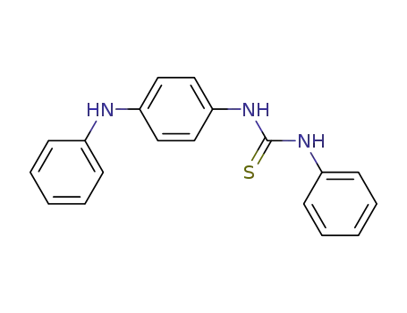 Molecular Structure of 13528-22-8 (N-(4-anilinophenyl)-N'-phenylthiourea)